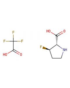 Astatech (2S,3R)-3-FLUOROPYRROLIDINE-2-CARBOXYLIC ACID 2,2,2-TRIFLUOROACETIC ACID; 0.1G; Purity 95%; MDL-MFCD32704509